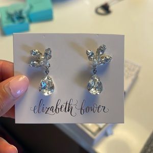 Never been worn bridal earrings! Brand new!